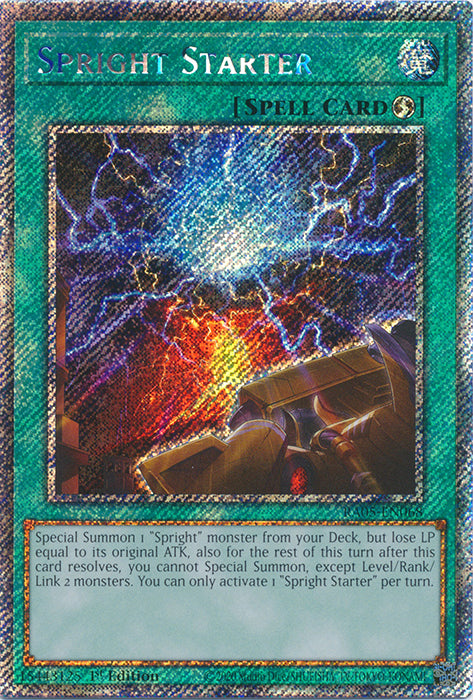 Yugioh - Spright Starter *Select Rarity* RA05-EN068 (NM)