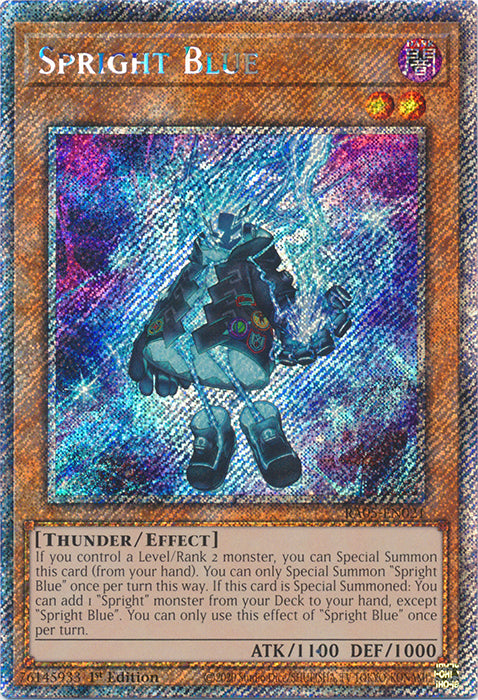 Yugioh - Spright Blue *Select Rarity* RA05-EN021 (NM)