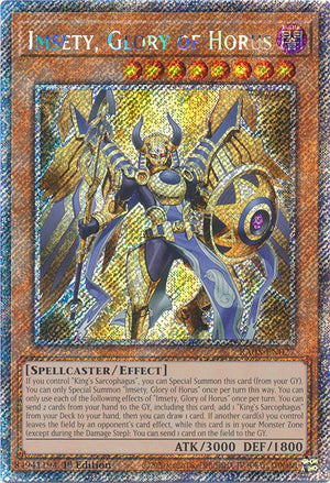 Yugioh - Imsety, Glory of Horus *Select Rarity* RA05-EN027 (NM)
