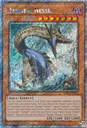Yugioh - Danger! Nessie! *Select Rarity* RA05-EN012 (NM)