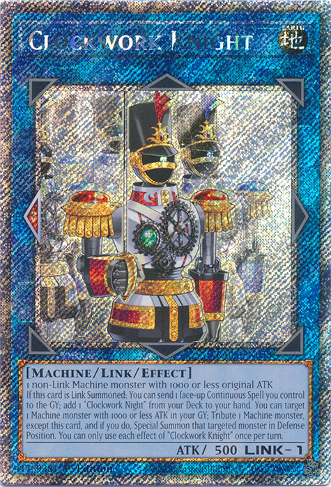 Yugioh - Clockwork Knight *Select Rarity* RA05-EN058 (NM)