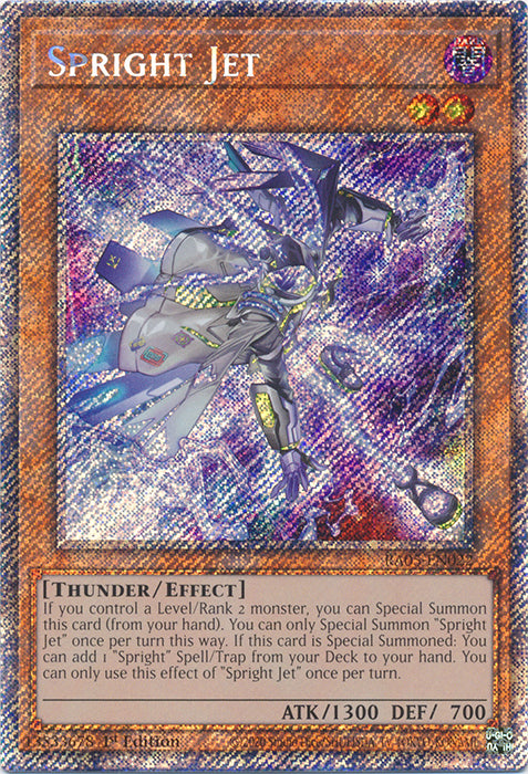 Yugioh - Spright Jet *Select Rarity* RA05-EN022 (NM)