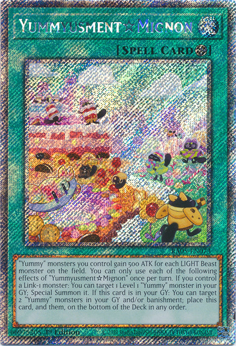 Yugioh - Yummyusment☆Mignon *Select Rarity* RA05-EN073 (NM)