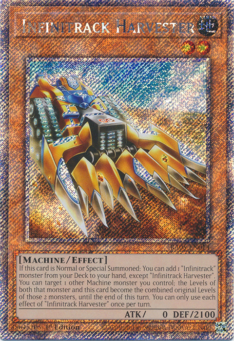 Yugioh - Infinitrack Harvester *Select Rarity* RA05-EN014 (NM)