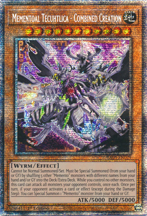 Yugioh - Mementoal Tecuhtlica - Combined Creation *Select Rarity* RA05-EN029 (NM)
