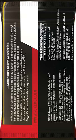 [Pre-Order] Pokemon - Delta Reign Booster Box (ME06)