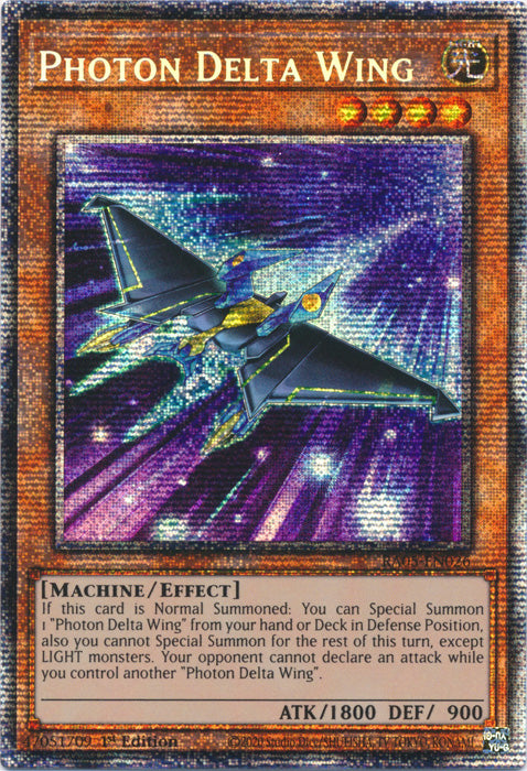 Yugioh - Photon Delta Wing *Select Rarity* RA05-EN026 (NM)