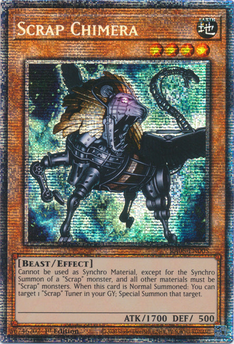 Yugioh - Scrap Chimera *Select Rarity* RA05-EN005 (NM)