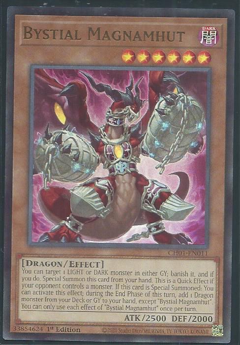 Yugioh - Bystial Magnamhut *Ultra Rare* CH01-EN011 (NM)
