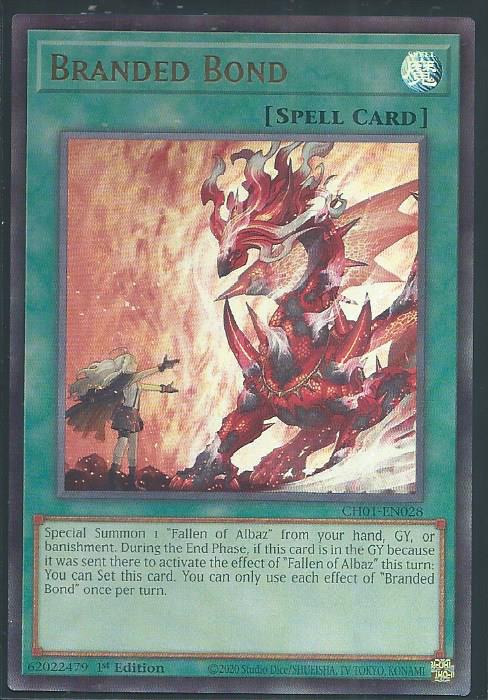 Yugioh - Branded Bond *Ultra Rare* CH01-EN028 (NM)