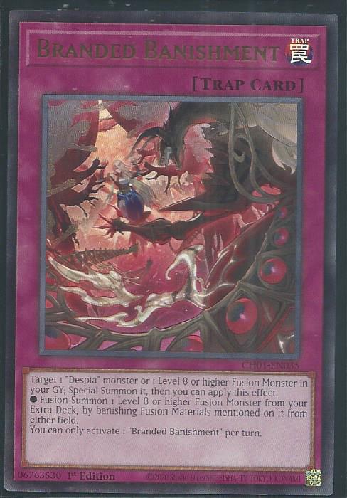 Yugioh - Branded Banishment *Ultra Rare* CH01-EN035 (NM)