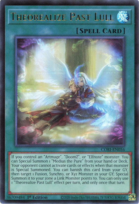 Yugioh -  Theorealize Past Lull *Ultra Rare* CORI-EN056 (NM)