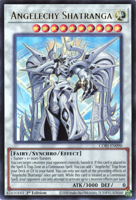 Yugioh - Angelechy Shatranga *Ultra Rare* CORI-EN090 (NM)