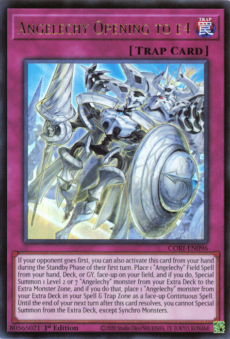 Yugioh - Angelechy Opening to E4 *Ultra Rare* CORI-EN096 (NM)