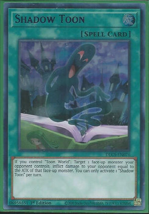 Yugioh - Shadow Toon *Purple Ultra Rare* DLCS-EN076 (LP)