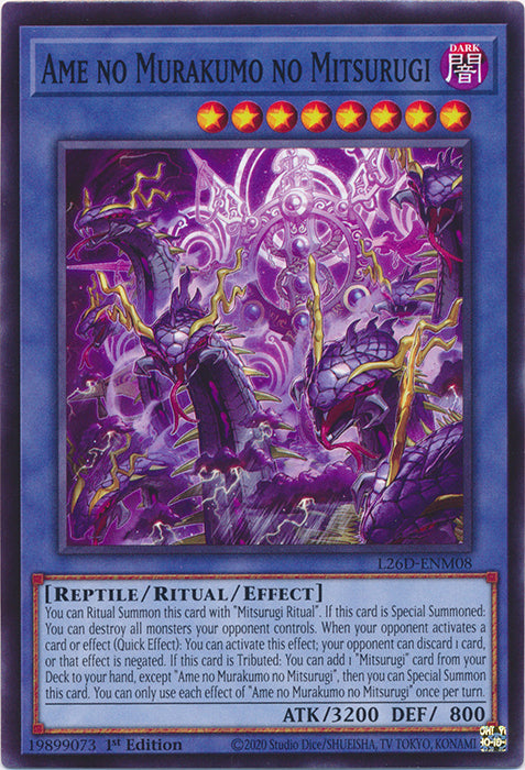 Yugioh - Ame no Murakumo no Mitsurugi *Common* L26D-ENM08 (NM)