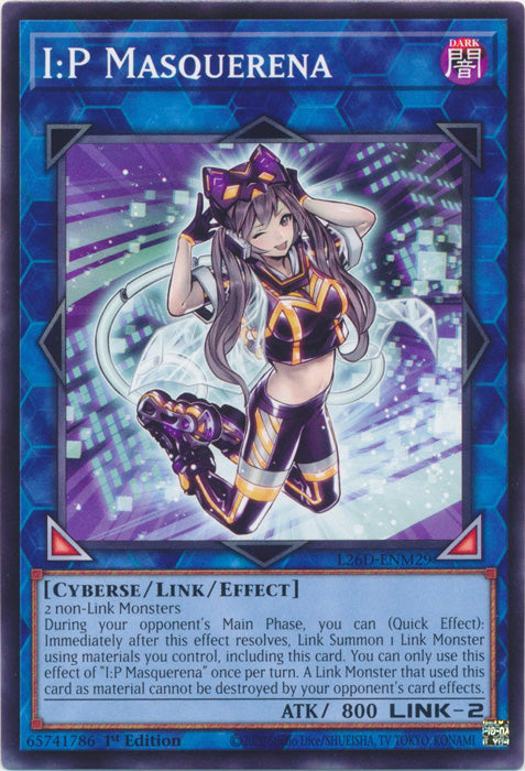 Yugioh - I:P Masquerena *Common* L26D-ENM29 (NM)