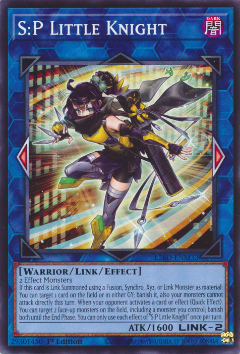 Yugioh - S:P Little Knight *Common* L26D-ENM32 (NM)