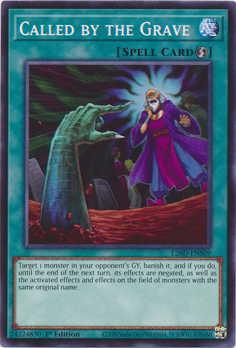 Yugioh - Called by the Grave *Common* L26D-ENS09 (NM)