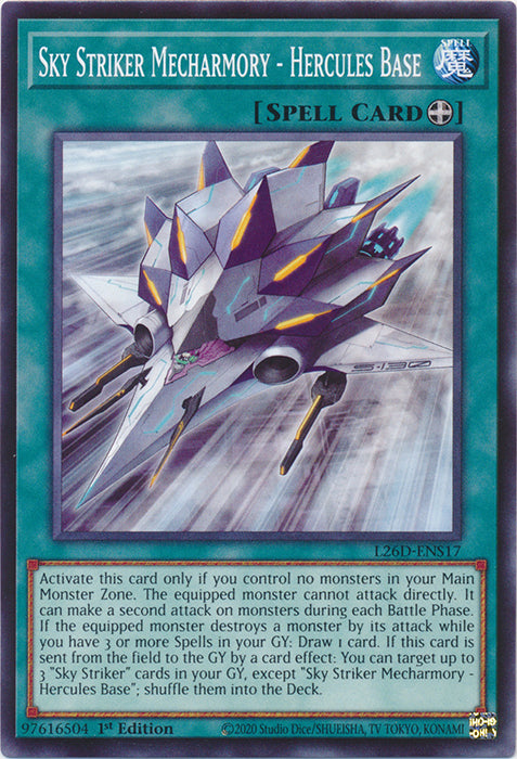 Yugioh - Sky Striker Mecharmory - Hercules Base *Common* L26D-ENS17 (NM)