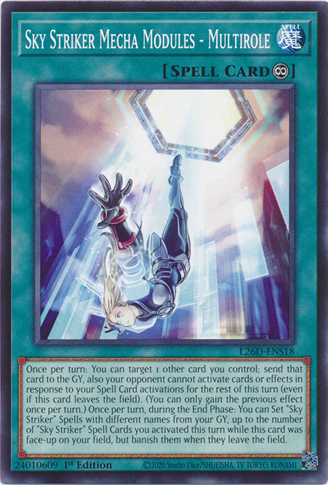Yugioh - Sky Striker Mecha Modules - Multirole *Common* L26D-ENS18 (NM)
