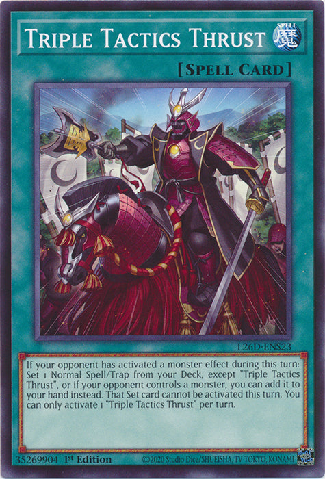 Yugioh - Triple Tactics Thrust *Common* L26D-ENS23 (NM)