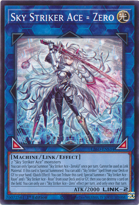Yugioh - Sky Striker Ace = Zero *Common* L26D-ENS34 (NM)
