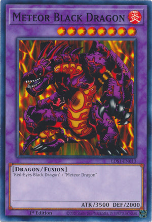 Yugioh - Meteor Black Dragon *Common* LDS1-EN013 (NM)