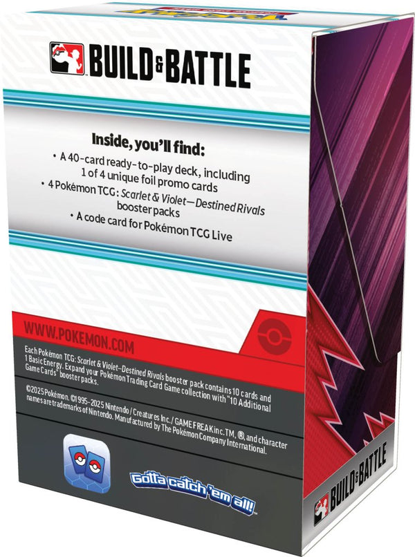 Pokémon - Destined Rivals Build & Battle Box (SV10)