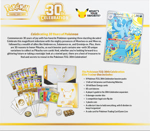 Pokémon - 30th Celebration Elite Trainer Box ETB