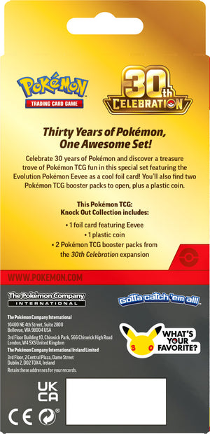 Pokémon - 30th Celebration Knock Out Collection
