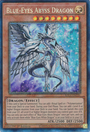 Yugioh - Blue-Eyes Abyss Dragon *Select Rarity* RA01-EN016 (NM)