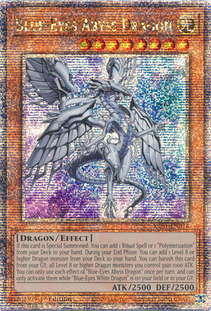Yugioh - Blue-Eyes Abyss Dragon *Select Rarity* RA01-EN016 (NM)