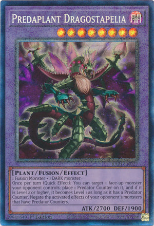 Yugioh - Predaplant Dragostapelia *Select Rarity* RA01-EN027 (NM)