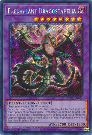 Yugioh - Predaplant Dragostapelia *Select Rarity* RA01-EN027 (NM)
