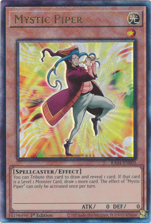 Yugioh - Mystic Piper *Select Rarity* RA04-EN005 (NM)