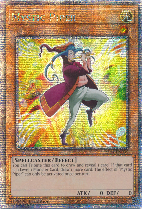Yugioh - Mystic Piper *Select Rarity* RA04-EN005 (NM)