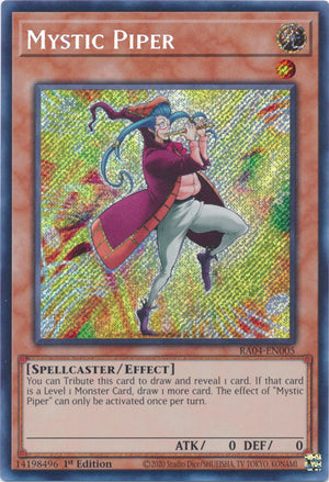 Yugioh - Mystic Piper *Select Rarity* RA04-EN005 (NM)