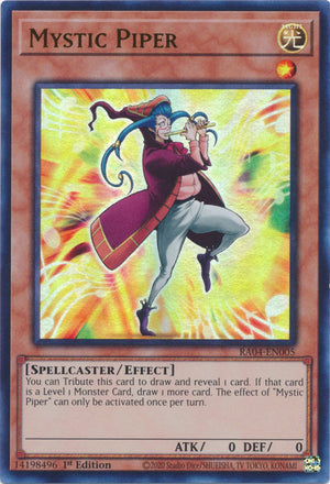 Yugioh - Mystic Piper *Select Rarity* RA04-EN005 (NM)
