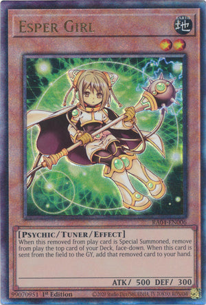 Yugioh - Esper Girl *Select Rarity* RA04-EN006 (NM)
