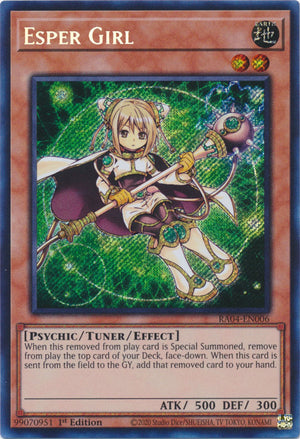 Yugioh - Esper Girl *Select Rarity* RA04-EN006 (NM)