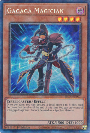 Yugioh - Gagaga Magician *Select Rarity* RA04-EN007 (NM)