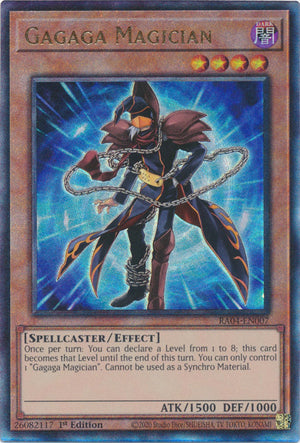 Yugioh - Gagaga Magician *Select Rarity* RA04-EN007 (NM)