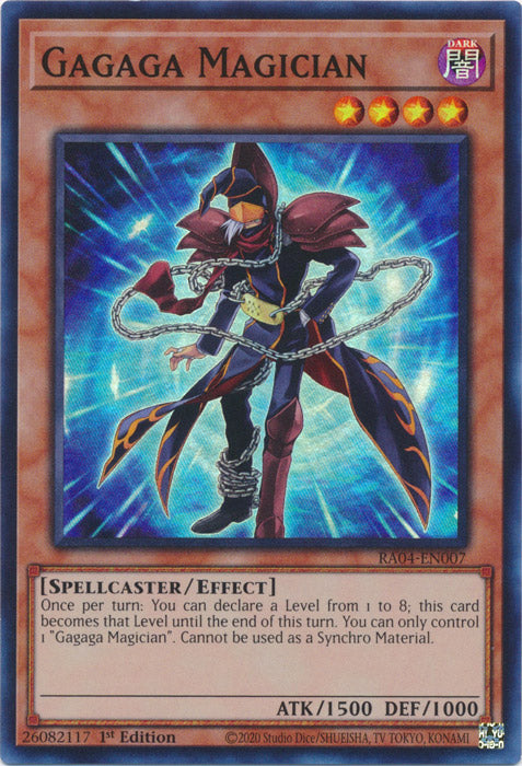 Yugioh - Gagaga Magician *Select Rarity* RA04-EN007 (NM)