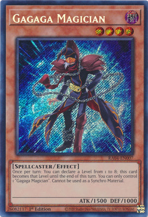 Yugioh - Gagaga Magician *Select Rarity* RA04-EN007 (NM)