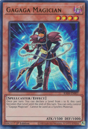 Yugioh - Gagaga Magician *Select Rarity* RA04-EN007 (NM)