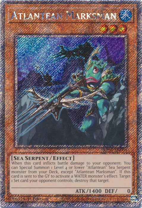 Yugioh - Atlantean Marksman *Select Rarity* RA04-EN009 (NM)
