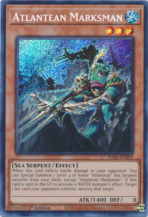 Yugioh - Atlantean Marksman *Select Rarity* RA04-EN009 (NM)