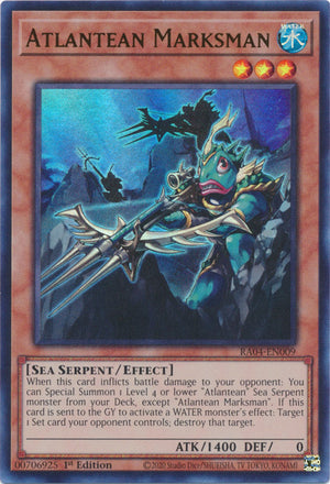 Yugioh - Atlantean Marksman *Select Rarity* RA04-EN009 (NM)
