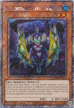 Yugioh - Atlantean Heavy Infantry *Select Rarity* RA04-EN010 (NM)